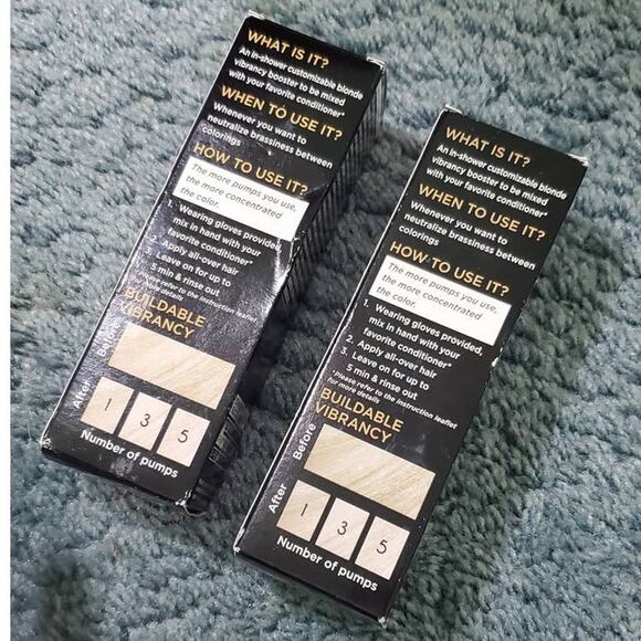 LOT of 2 Schwarzkopf Cool Blonde Color Boost Vibrancy Booster - Picture 3 of 7